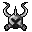 horned helmet 2496