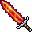 fiery spike sword 7744