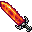 fiery blacksteel sword 7747