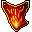 fiery rainbow shield 8906